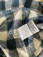 American Eagle Men's Super Soft Plaid Long Sleeve Button Up Shirt