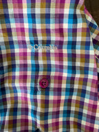 Columbia Women's Silver Ridge Plaid Long Sleeve Outdoor Shirt. XL