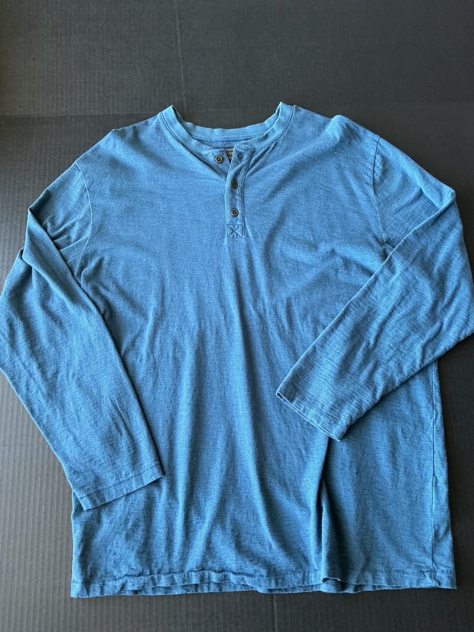 Pendleton Men's Long Sleeve Blue Shirt. Size X Large