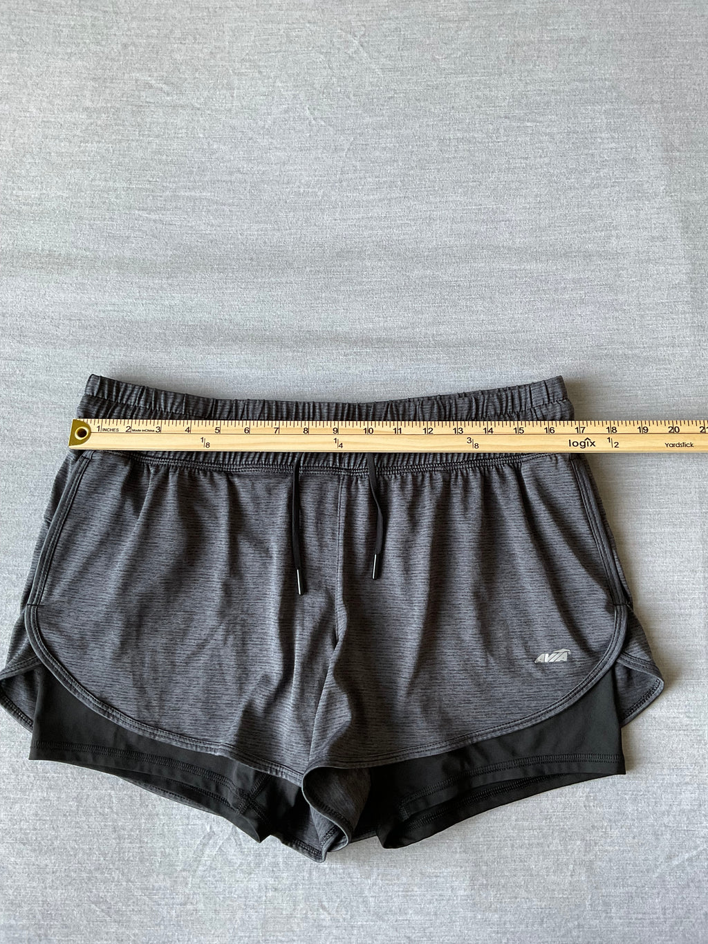 Avia Women's Gray Active Wear Shorts