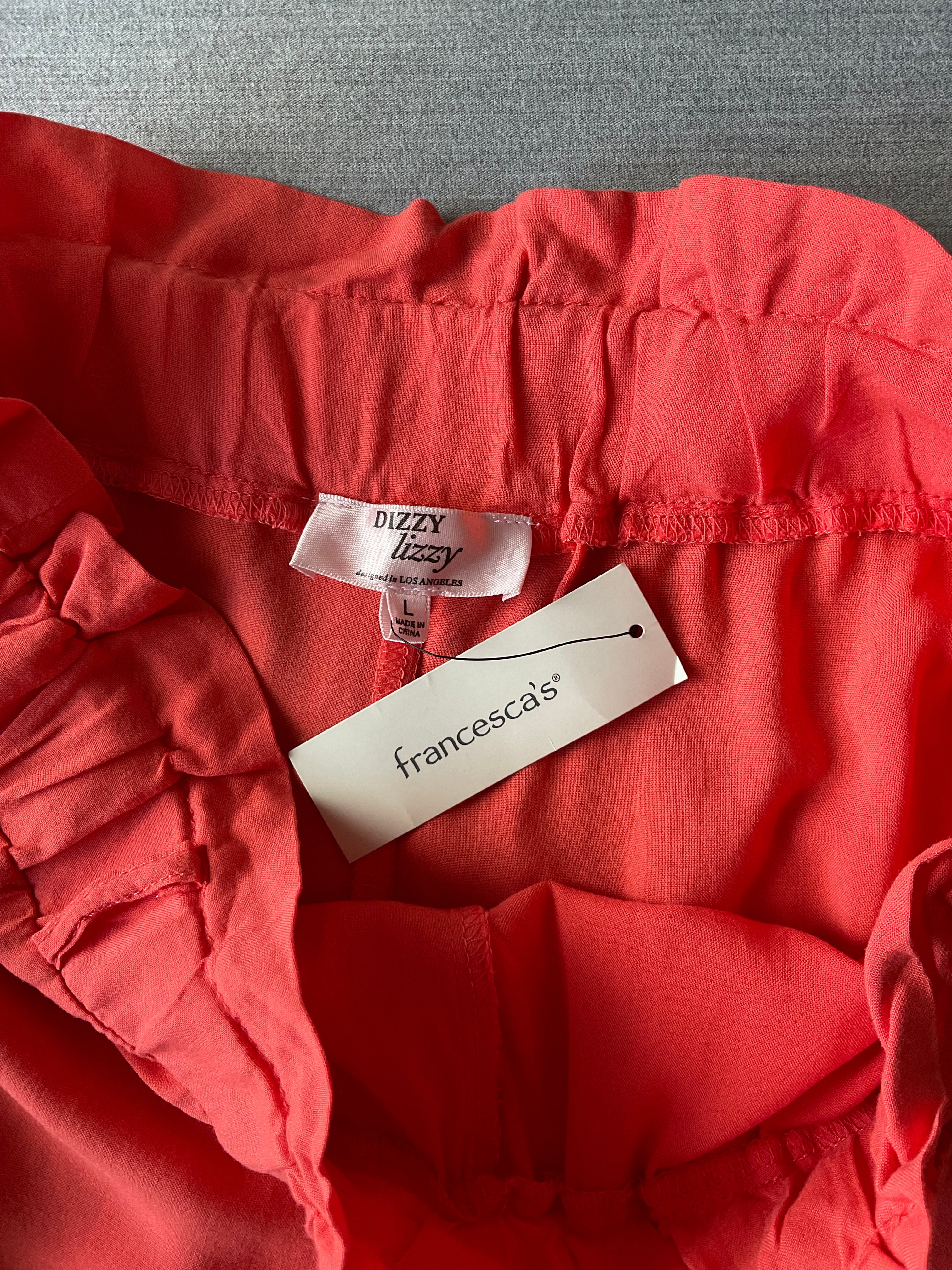 Francesa's Dizzy Lizzy Women's Shorts - Bright Orange