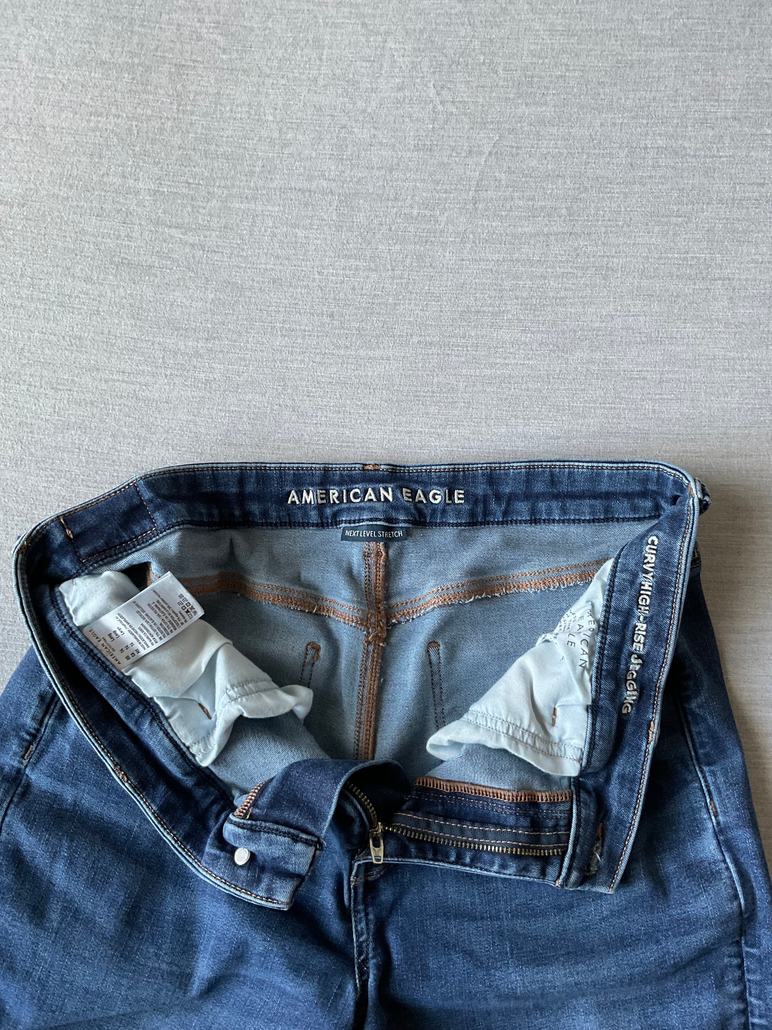 American Eagle Women's Jeans Curvy High Rise Jeggings