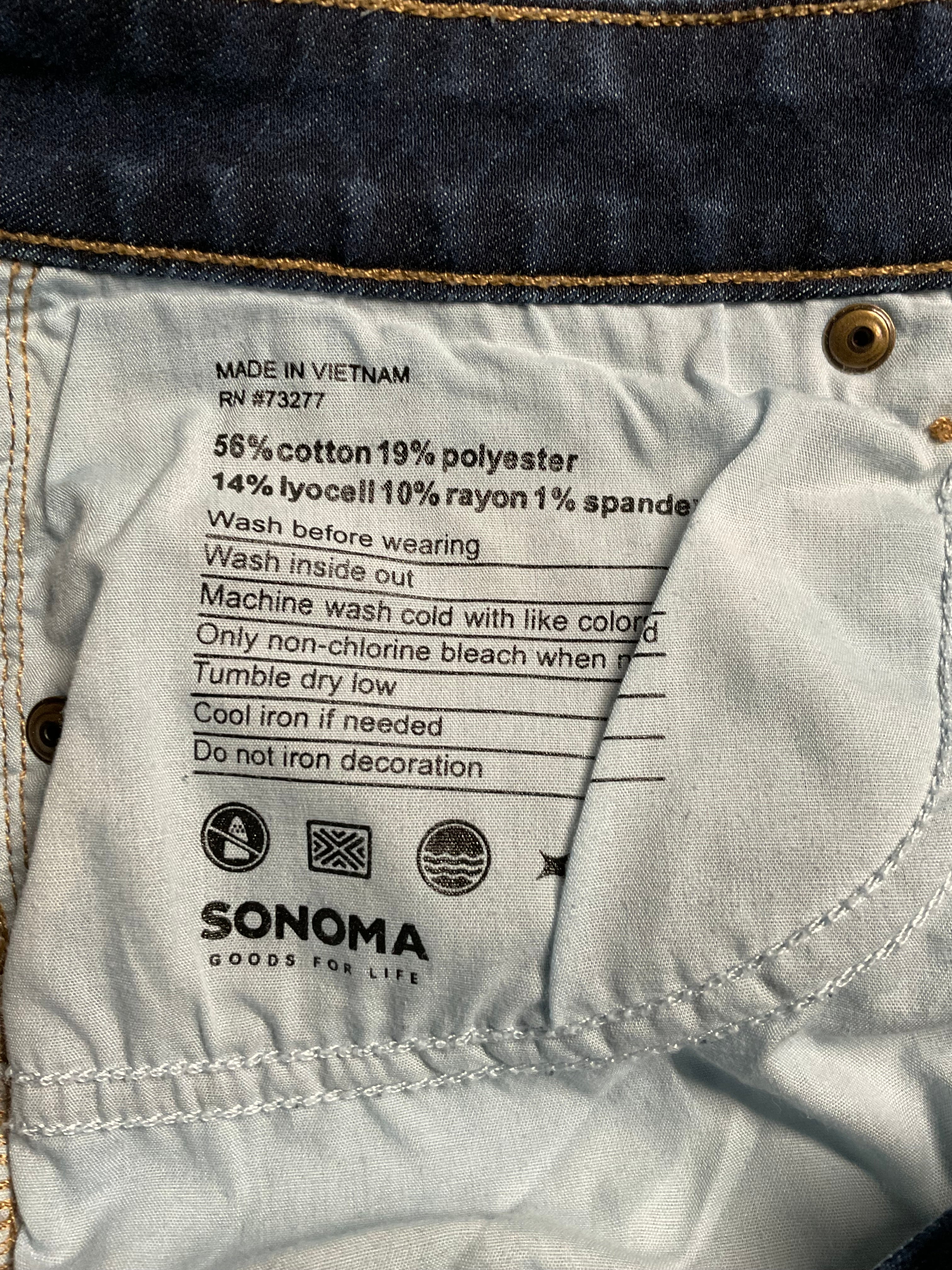 Sonoma Good For Life Women's Skinny Jeans. Size 10
