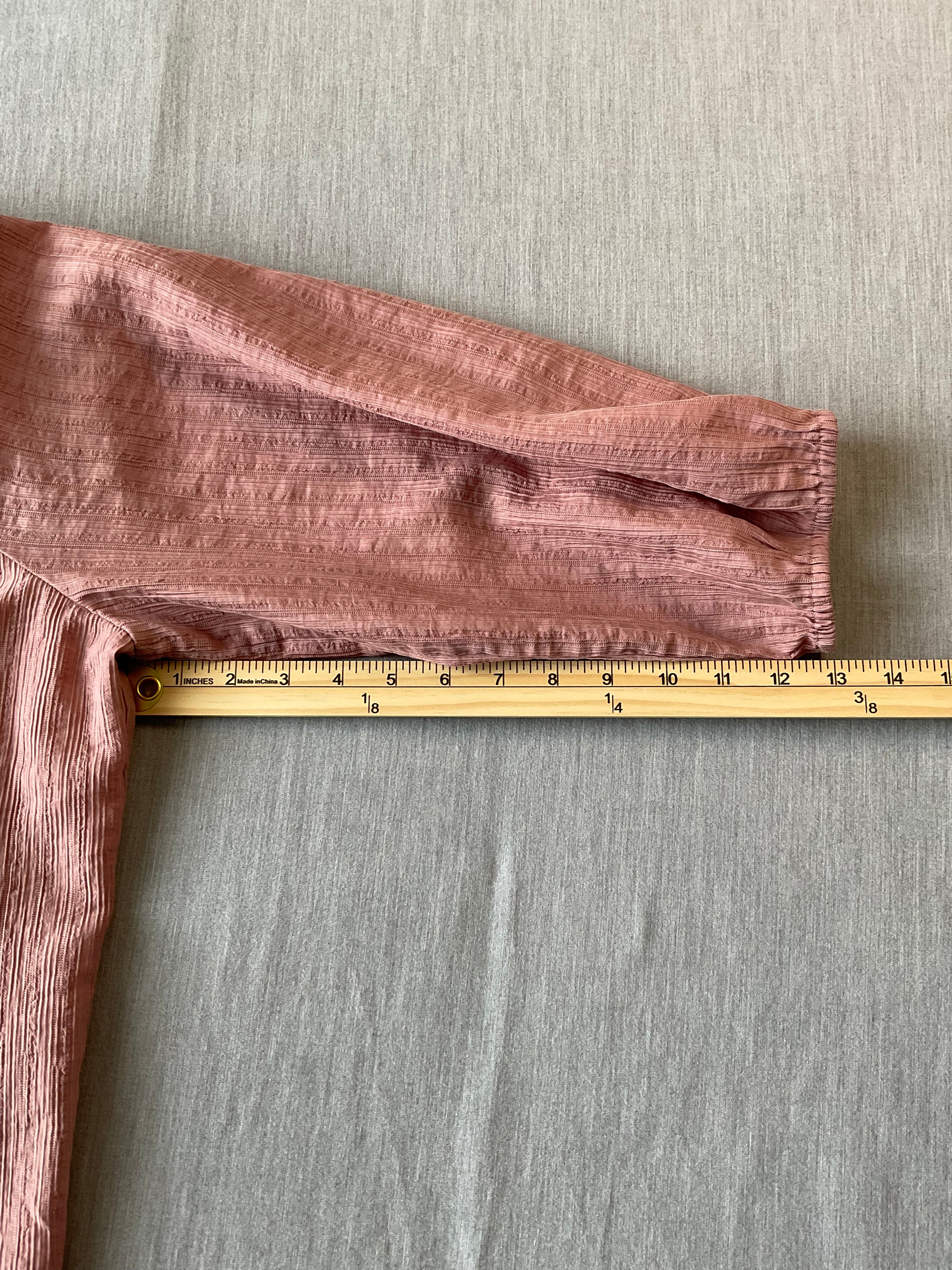 Lauren Conrad Women's Dusty Rose Woven Blouse