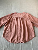 Lauren Conrad Women's Dusty Rose Woven Blouse XL