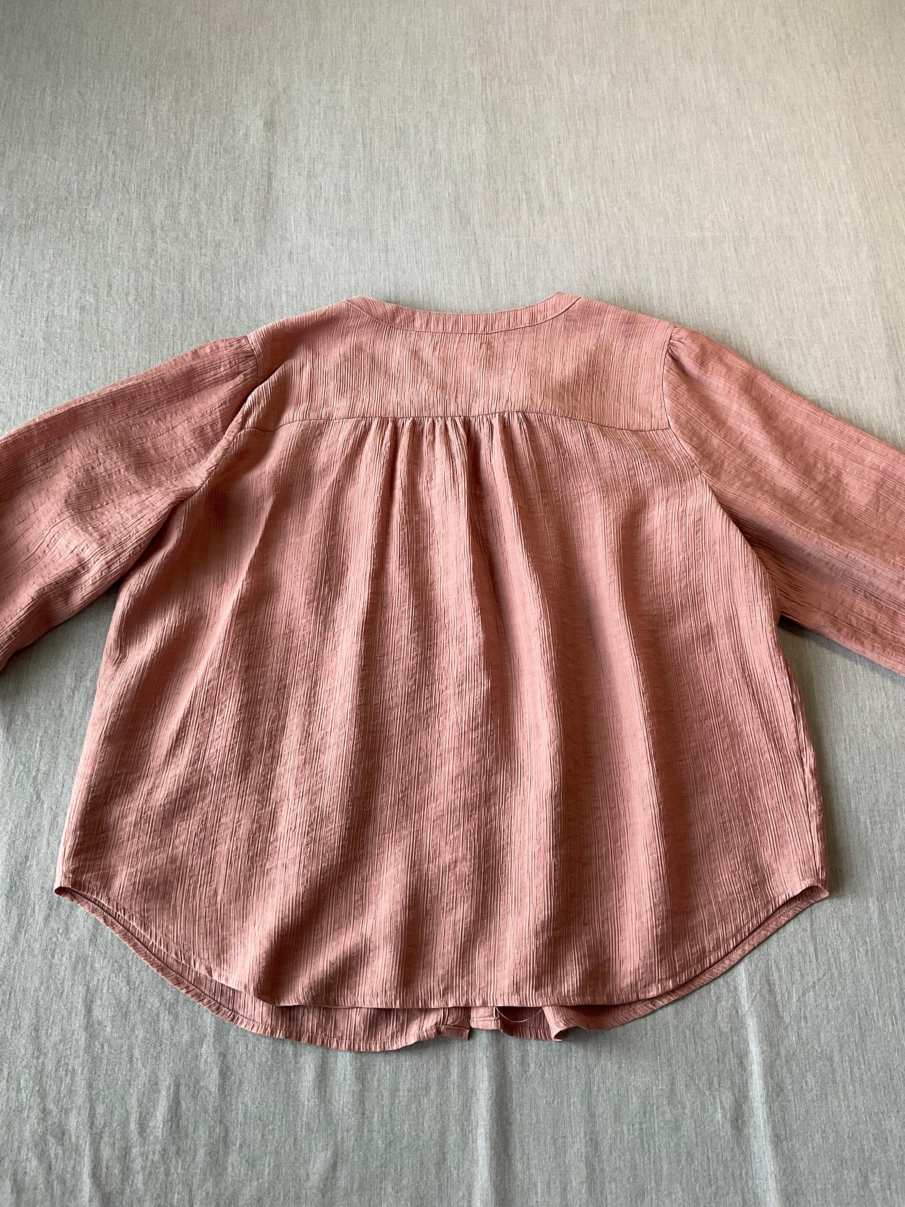 Lauren Conrad Women's Dusty Rose Woven Blouse
