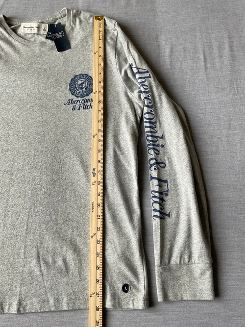 Abercrombie Fitch Men's Soft Long Sleeve Shirt