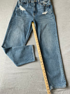 American Eagle Women's Mom Straight Leg Jeans Size 6