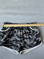 Women's Gray Camo Shorts.  Size Large