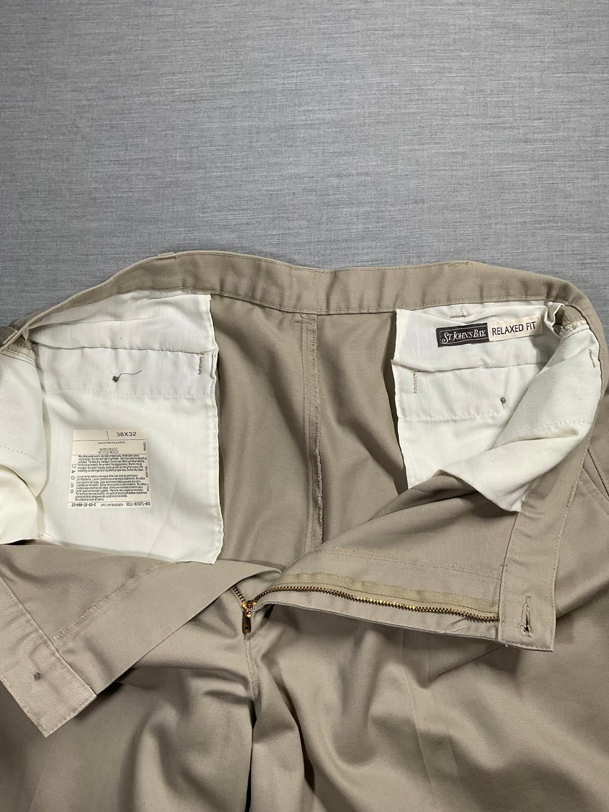 St Johns Bay Men's Pants - Taupe