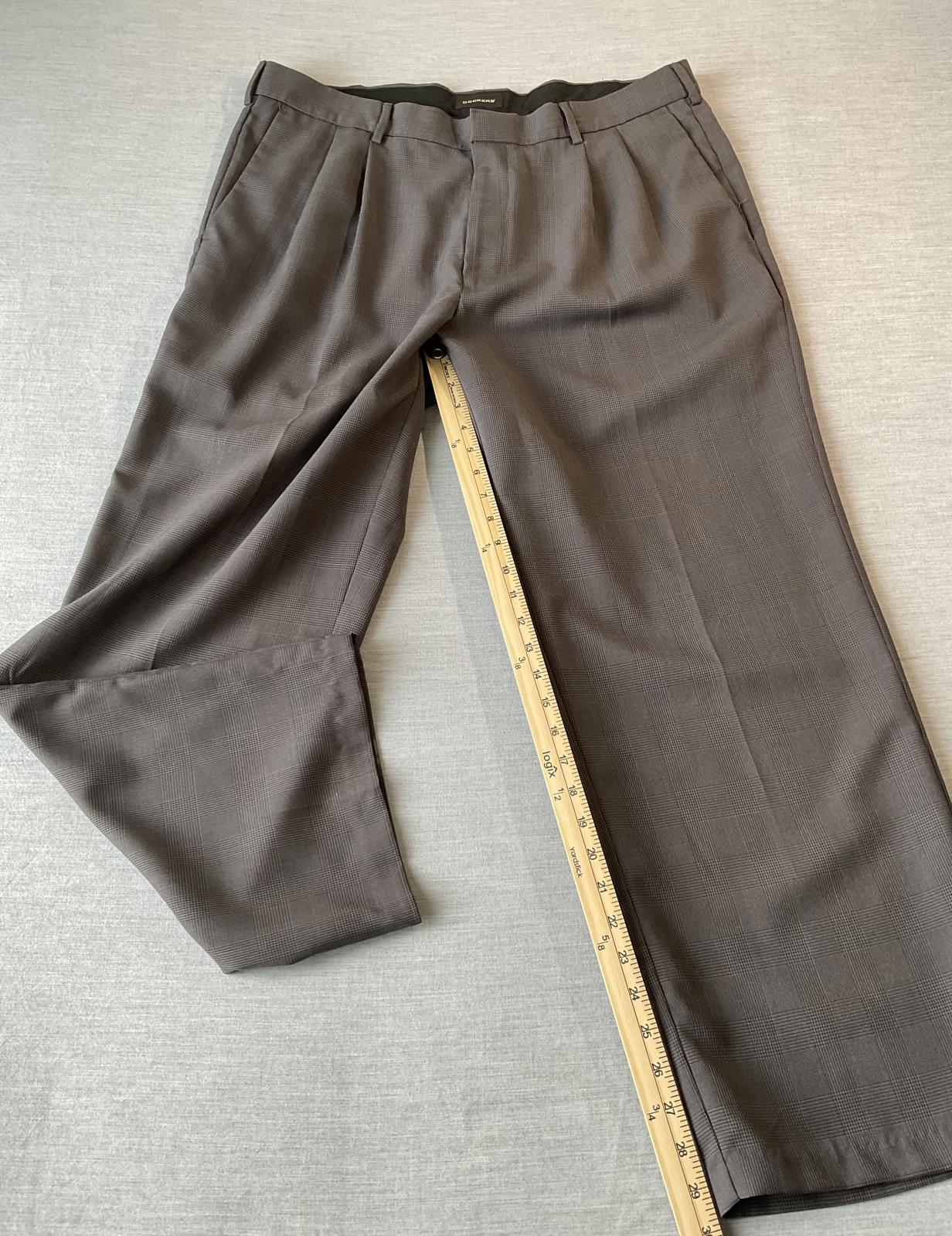 Dockers Men's Trouser Pants in Dark Brown