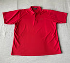 Greg Norman Men's Short Sleeve Polo Shirt Red