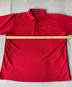 Greg Norman Men's Short Sleeve Polo Shirt Red