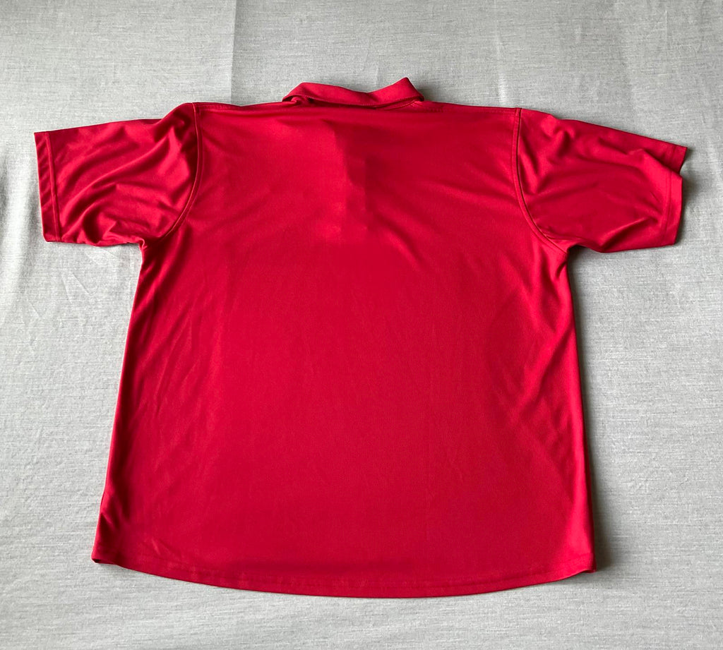 Greg Norman Men's Short Sleeve Polo Shirt Red