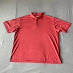 Jamaica Jaxx Men's Short Sleeve Polo Shirt in Orange