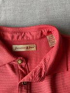 Jamaica Jaxx Men's Short Sleeve Polo Shirt in Orange