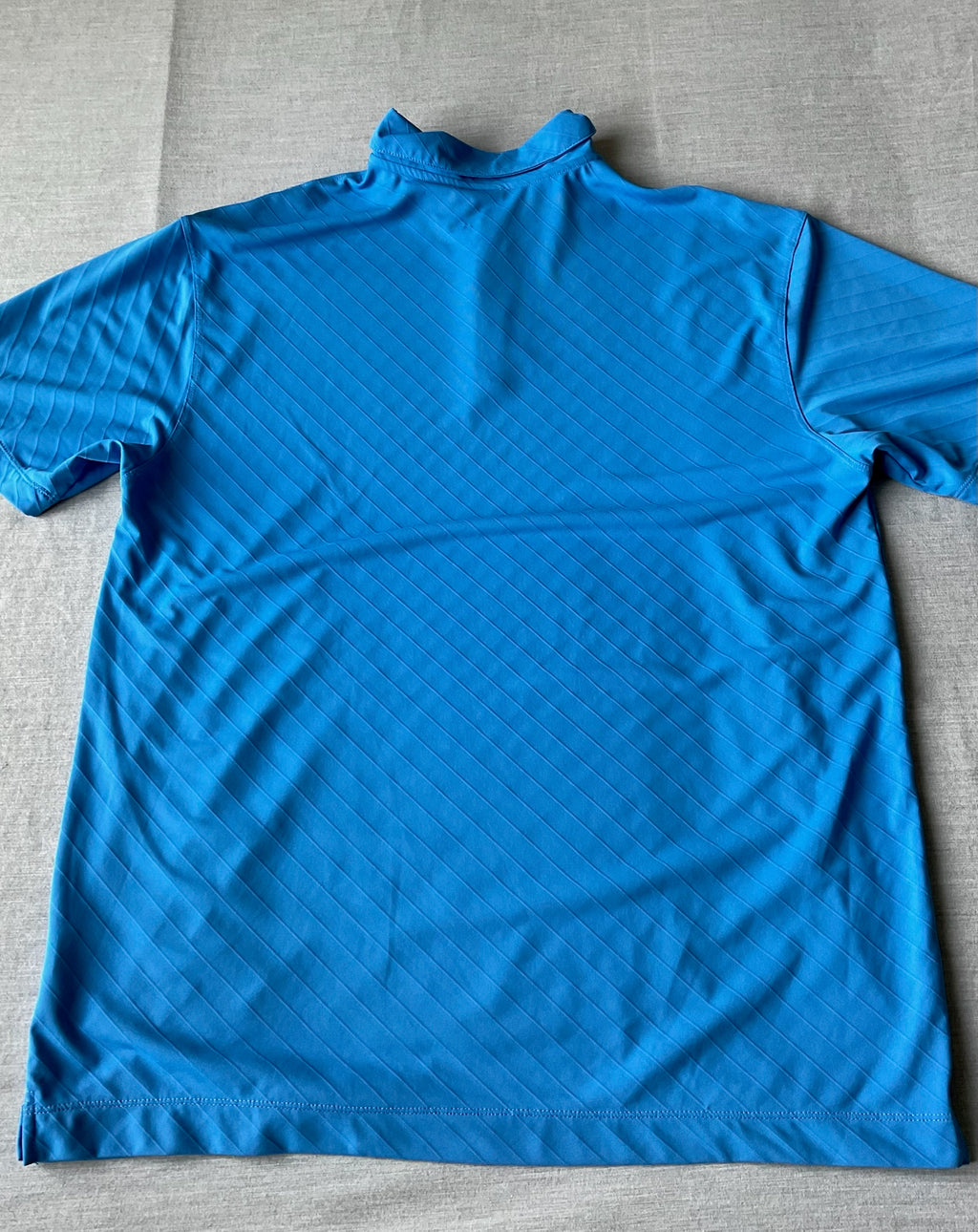 Nike Golf Dri Fit Men's  Short Sleeve Polo Shirt - Blue