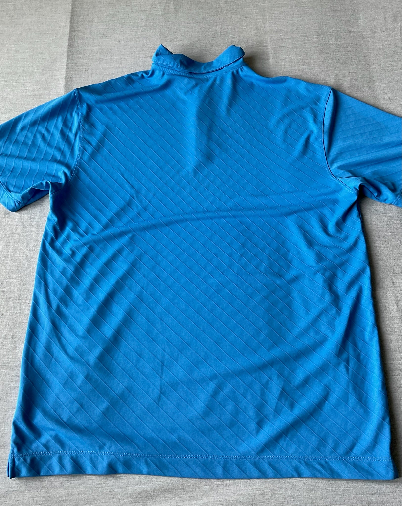 Nike Golf Dri Fit Men's  Short Sleeve Polo Shirt - Blue
