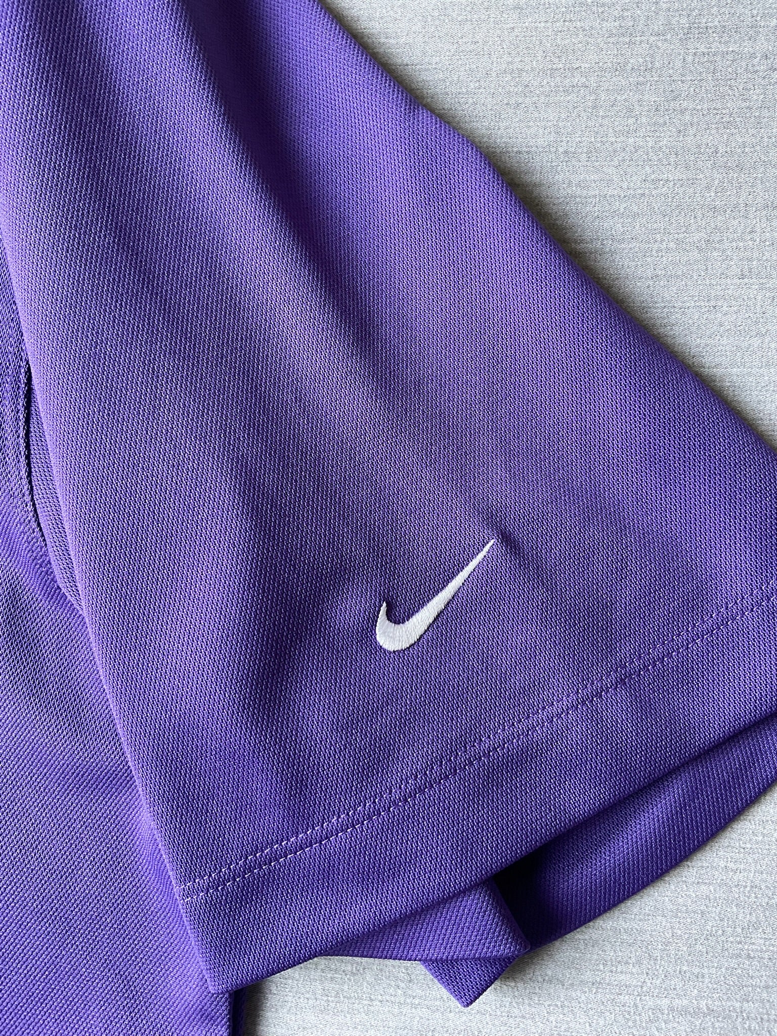 Nike Men's Short Sleeve Polo Shirt - Purple