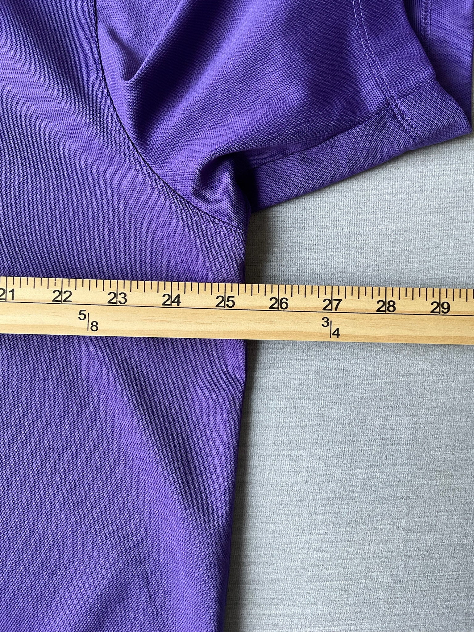 Nike Men's Short Sleeve Polo Shirt - Purple