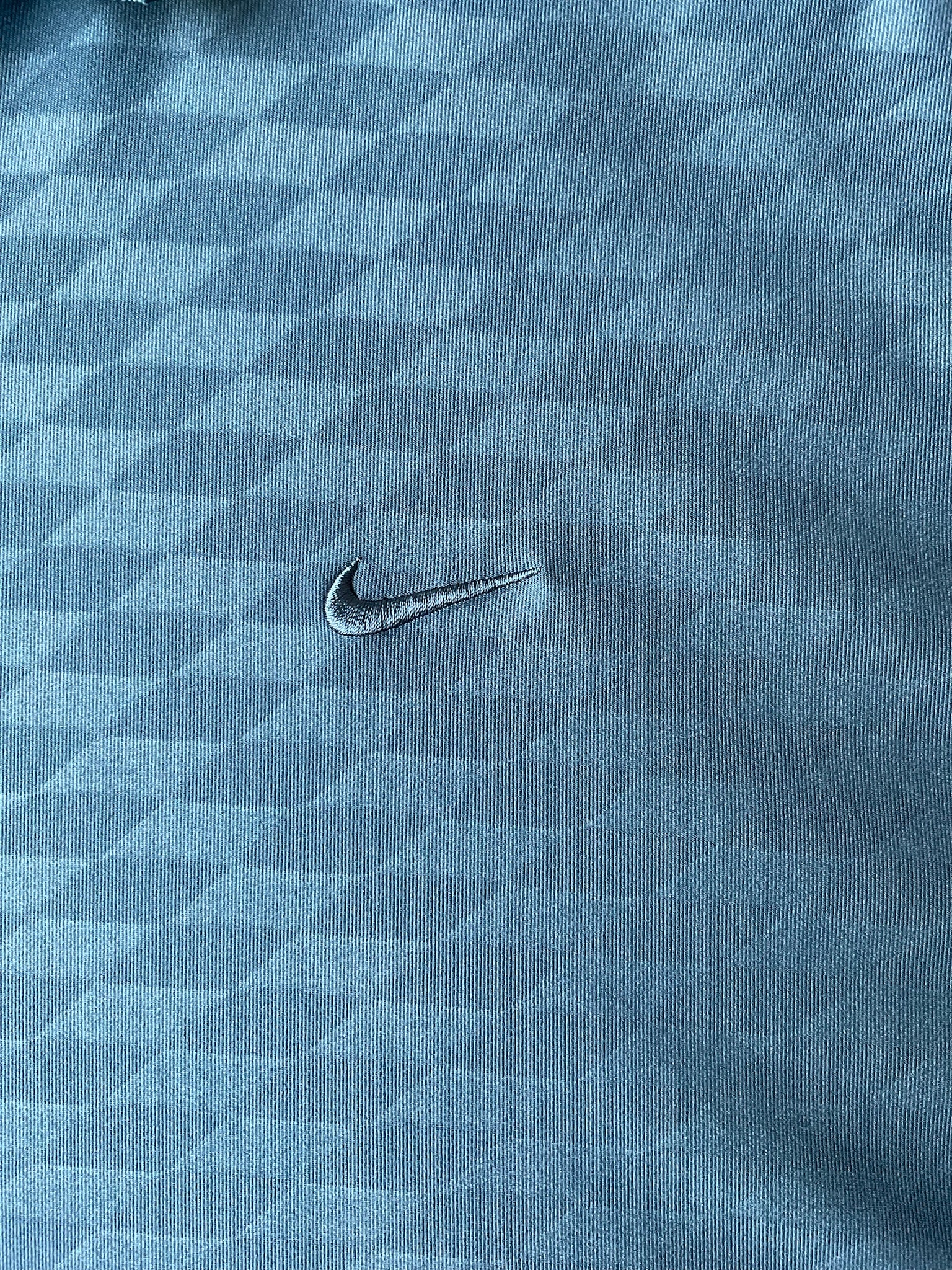 Nike Men's Short Sleeve Polo Shirt - Blue Diamond