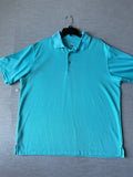 PGA Tour Men's Short Sleeve Polo Shirt - Bright Blue