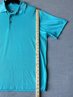 PGA Tour Men's Short Sleeve Polo Shirt - Bright Blue