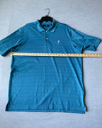 Ashworth Men's Short Sleeve Polo Shirt Blue
