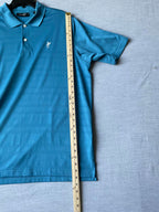 Ashworth Men's Short Sleeve Polo Shirt Blue