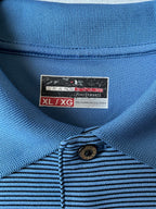Grand Slam Performance Men's Polo Shirt  Blue Black