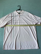 Nike Men's Short Sleeve Polo Shirt - Pink Gray Marroon