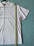 Nike Men's Short Sleeve Polo Shirt - Pink Gray Marroon