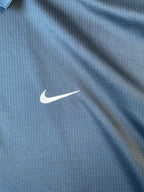 Nike Golf Dri Fit Men's  Short Sleeve Polo Shirt Navy Waffle Pattern