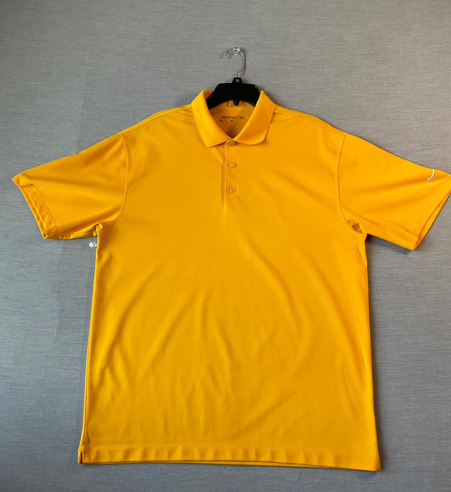 Nike Men's Short Sleeve Polo Shirt - Yellow