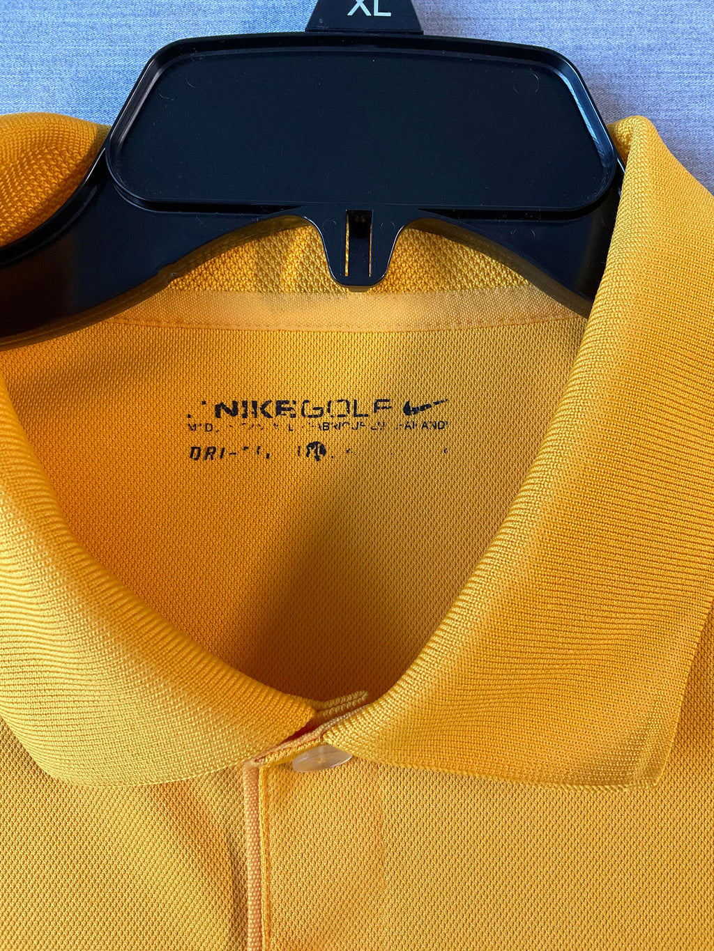 Nike Men's Short Sleeve Polo Shirt - Yellow