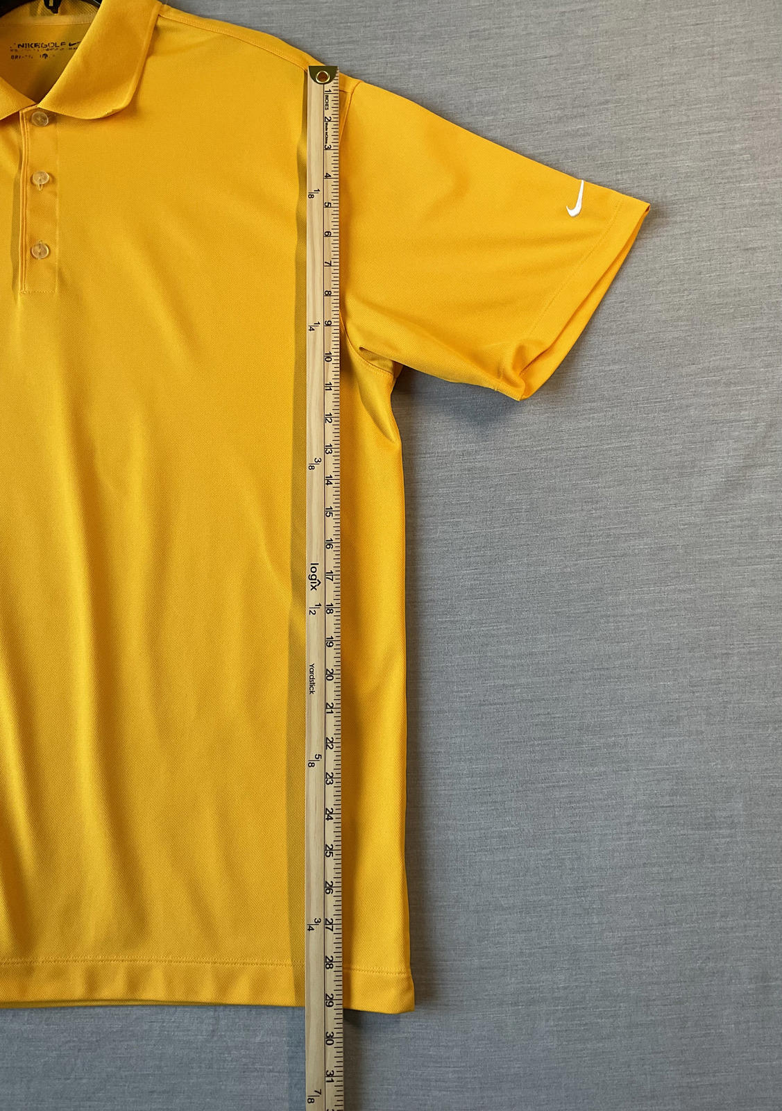 Nike Men's Short Sleeve Polo Shirt - Yellow