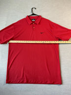 Nike Golf Dri Fit Men's  Short Sleeve Polo Shirt - Red
