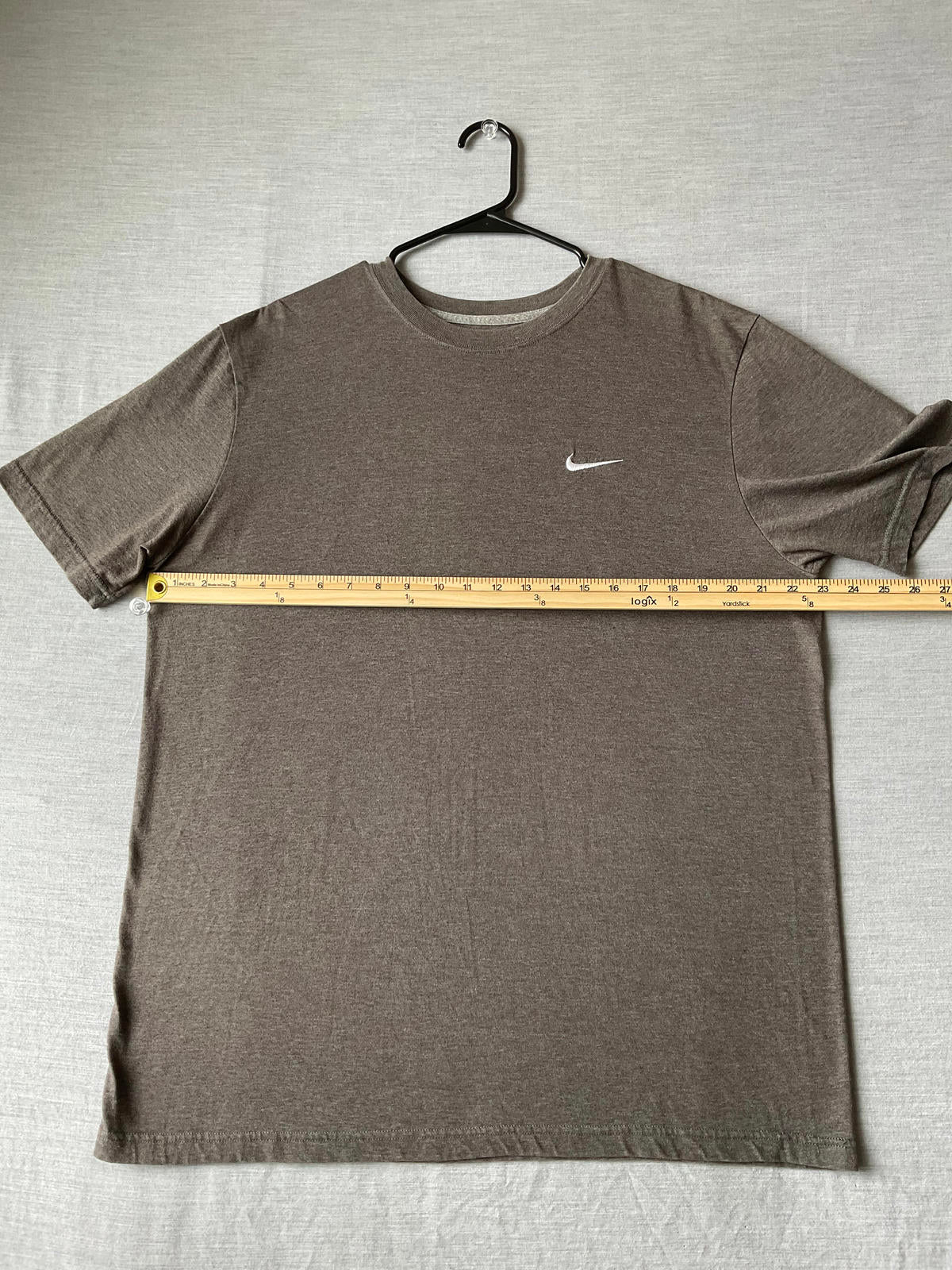 Nike Loose Fit Cotton T-Shirt - Heather Brown