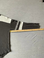 SO Women's Long Sleeve Pull Over Shirt in Gray, Dark Gray and Beige.
