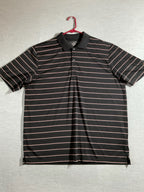 Greg Norman Men's Short Sleeve Polo Shirt Black