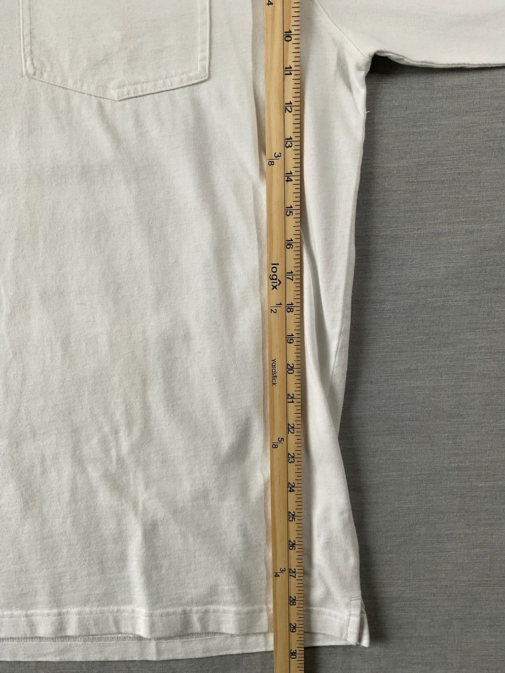 Duluth Trading CO. Men's Long Sleeve Shirt in White