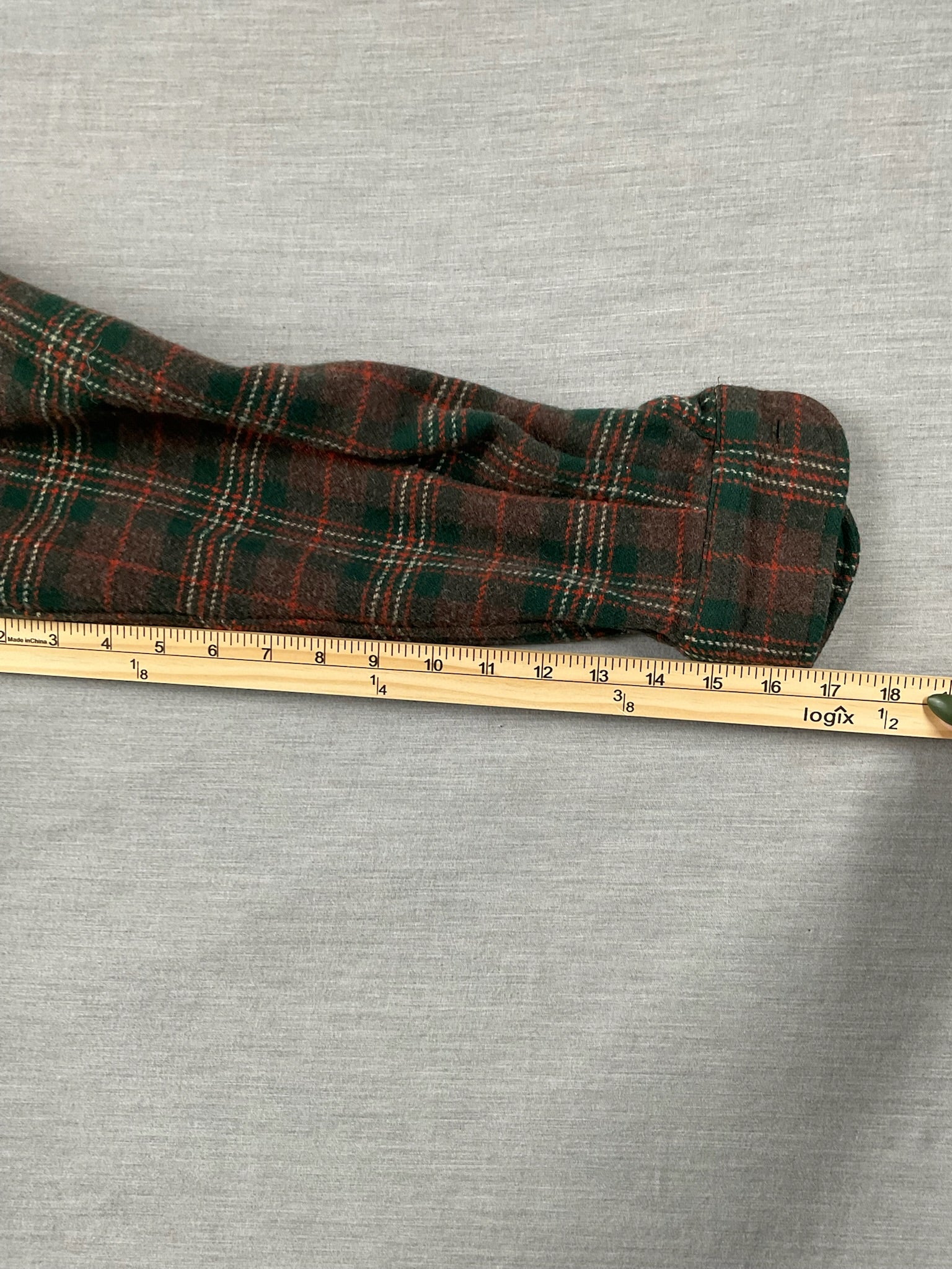 Pendleton Women's Trail Wool Shirt Long Sleeve Button Up with Reinforced Elbows in Brown Red Plaid