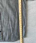 Vans Men's Short Sleeve Button Down Slate Blue Shirt. Size XL