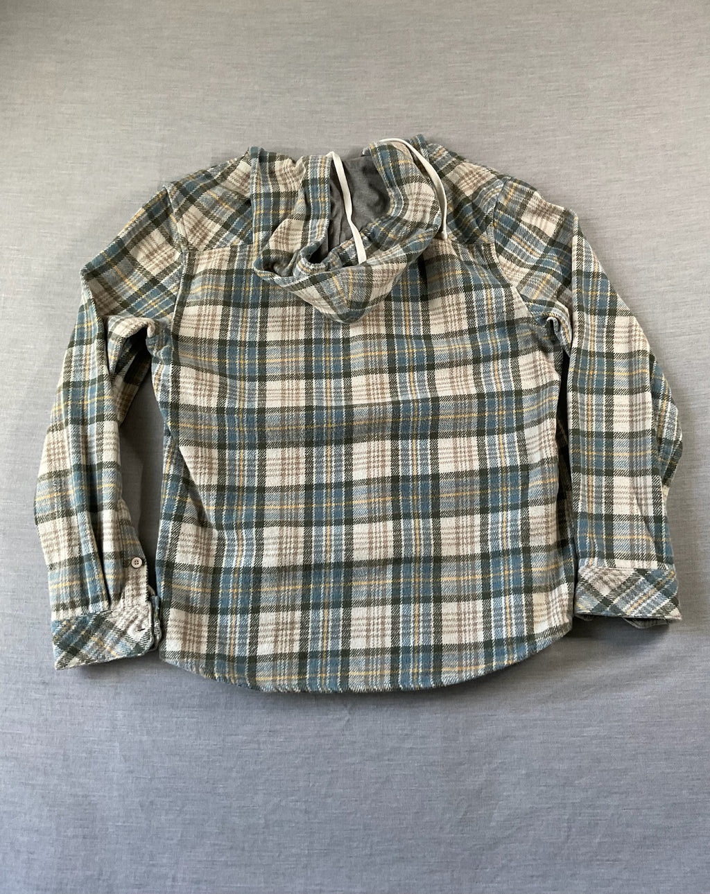 O'Neill Men's Long Sleeve Button Up Flannel Shirt Hoodie