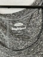 Old Navy Women's Gray Over-sized Tank-top with pocket
