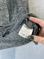Old Navy Women's Gray Over-sized Tank-top with pocket
