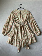 Japna Women's Floral Dress in Sage Green Size Small