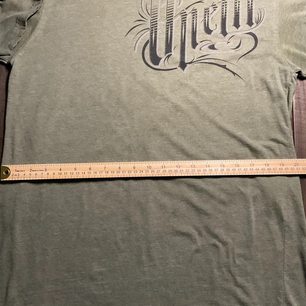 O’Neill Men’s Short Sleeve Graphic Tee – Olive Green, Size Large