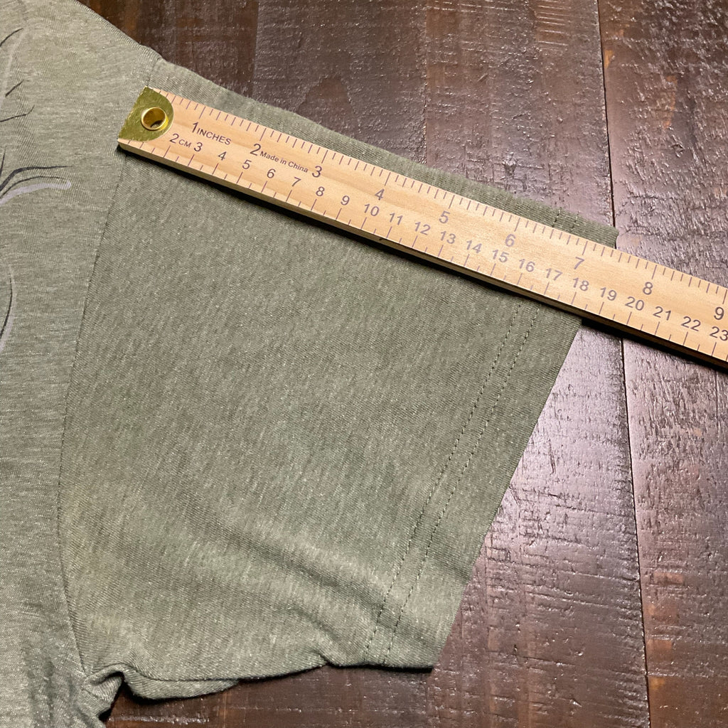 O’Neill Men’s Short Sleeve Graphic Tee – Olive Green, Size Large