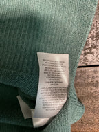 Lucky Brand Women's Long Sleeve V Neck Sweater in Green. Size Medium